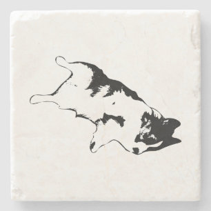 Abwärtstrend Steinuntersetzer