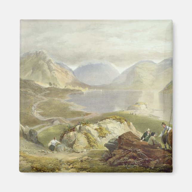 Abwasser, aus dem englischen Lake District, 1853 Magnet (Vorne)