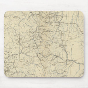 Abwasserkarte von Colorado Mousepad