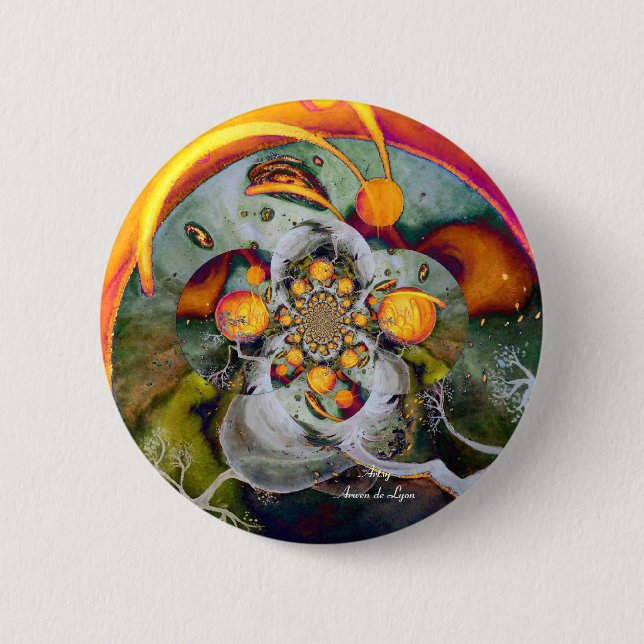 Abwechselnde Welt 1 Button (Vorderseite)