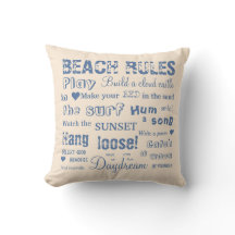 Abwechselnder Strand ordnet beige/blaues