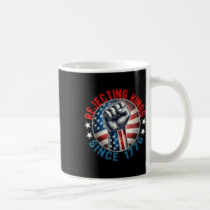 Abweisende Könige seit 1776 Handgriff Design Kaffeetasse