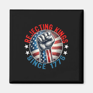 Abweisende Könige seit 1776 Handgriff Design Magnet