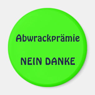 Abwrackprämie Magnet