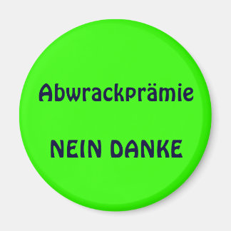 Abwrackprämie Magnet