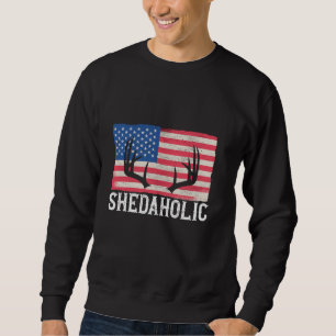 Abwurfjagd Schuppen Sammler Geweihjagd 1 Sweatshirt