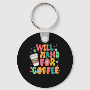 Aby Sped Autismus Awareness Coffee Lover wird Mand Schlüsselanhänger