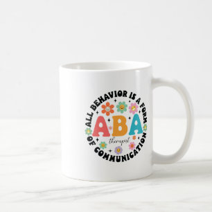 Aby Therapist Verhaltensanalyst Autismus Therapie Kaffeetasse