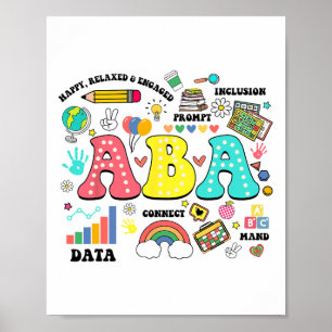 Aby Therapist Verhaltensanalyst Autismus Therapie  Poster