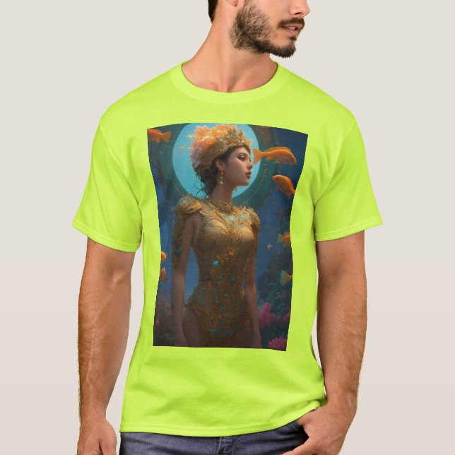 Abyssal Elegance: Tauchen Sie in die verzauberten  T-Shirt (Vorderseite)