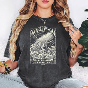 Abyssal Voyager Wal Meerese Exploration T-Shirt