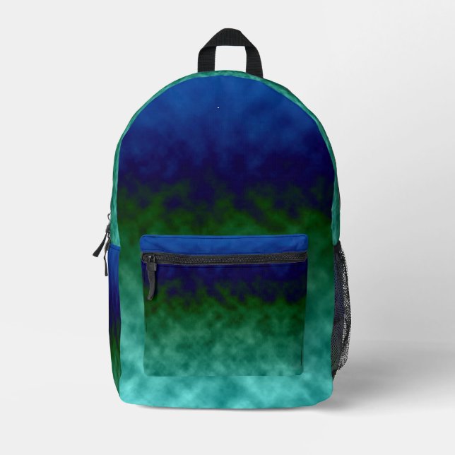 Abyssaler Vers Bedruckter Rucksack (Vorderseite)