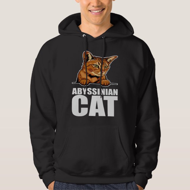 Abyssinian  Abyssinian cat  Abyssinian mom  7 Hoodie (Vorderseite)
