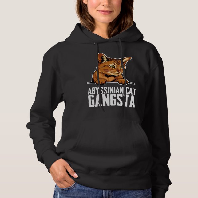 Abyssinian  Abyssinian cat  Abyssinian mom  9 Hoodie (Vorderseite)
