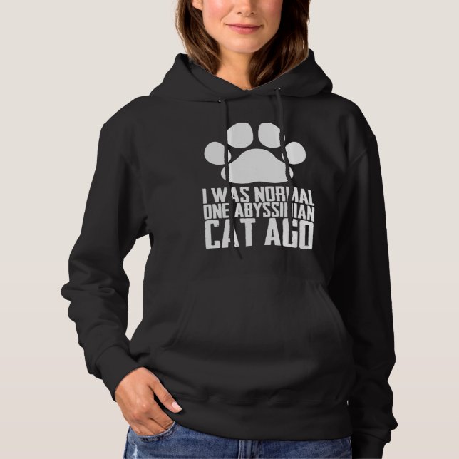 Abyssinian  Abyssinian cat  Abyssinian mom Hoodie (Vorderseite)