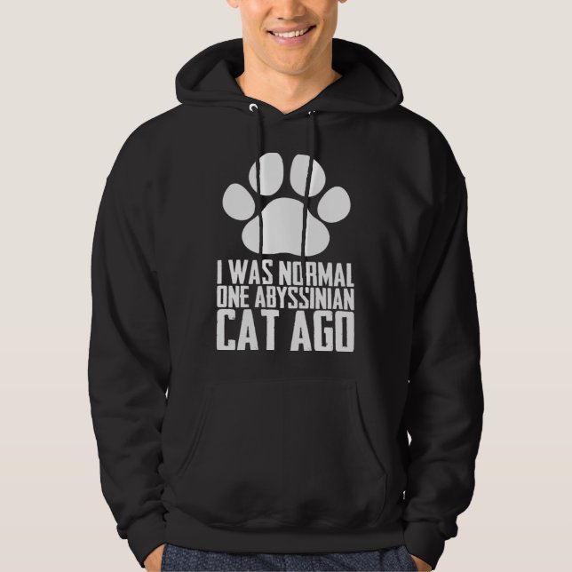 Abyssinian  Abyssinian cat  Abyssinian mom Hoodie (Vorderseite)