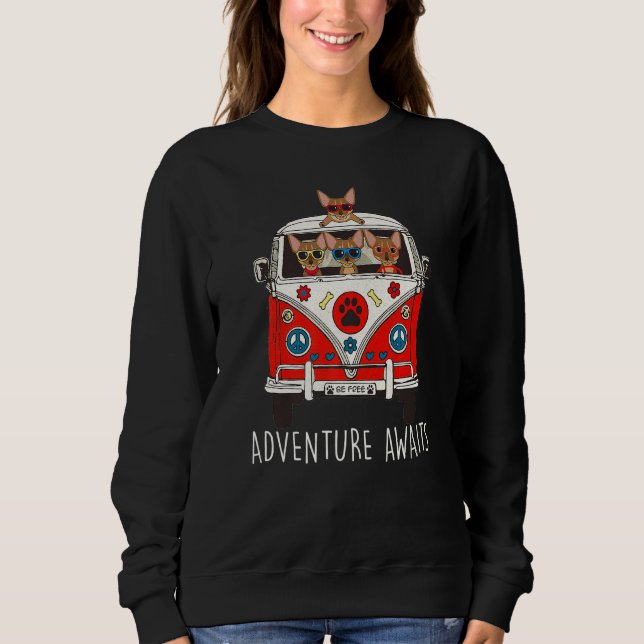 Abyssinian Adventure Awars Artwork Camper Sweatshirt (Vorderseite)