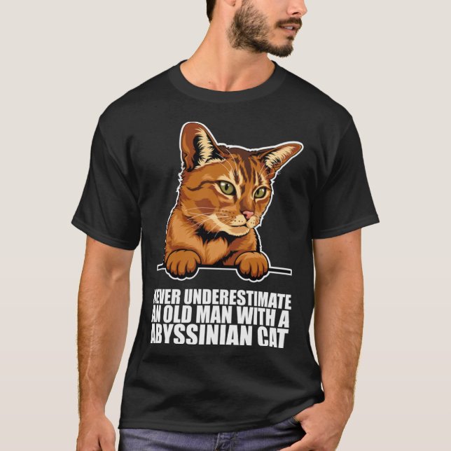 Abyssinian cat  Abyssinian  Abyssinian kitten  2 T-Shirt (Vorderseite)