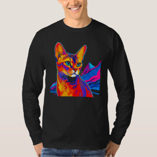 Abyssinian Cat Mountain T-Shirt