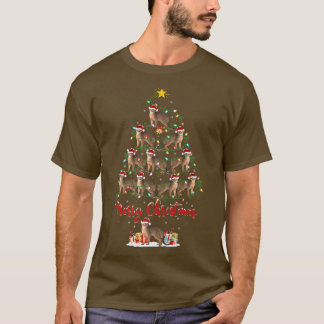Abyssinian Lover Matching Santa Abyssinian Christm T-Shirt
