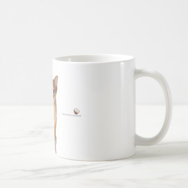 Abyssinische Katze Tasse (Rechts)