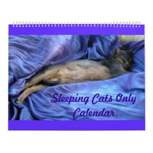 Abyssinischer Schlafenkatzen-Kalender Kalender