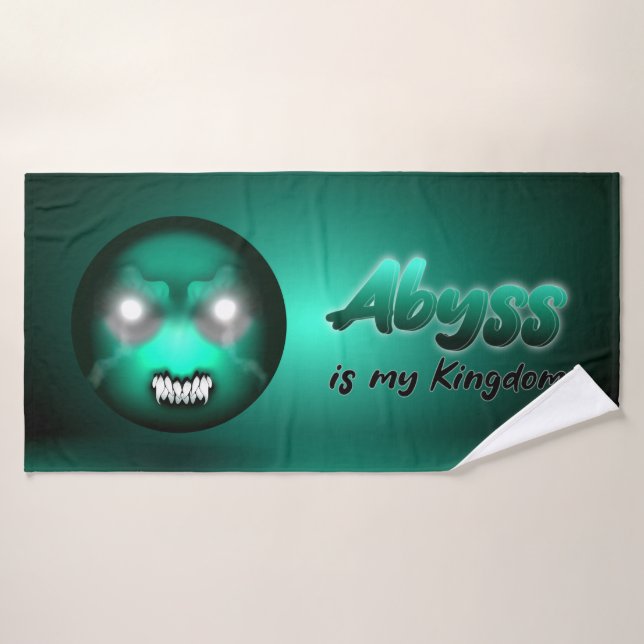 Abyssmoji-Badetuch Badehandtuch (Badehandtuch)