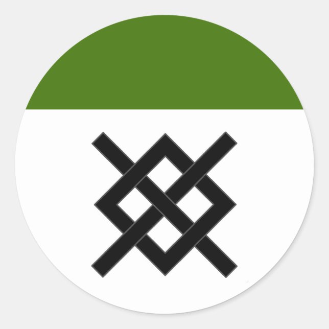 Abzeichen Altavia Populace Runder Aufkleber (Vorderseite)