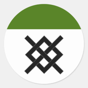 Abzeichen Altavia Populace Runder Aufkleber