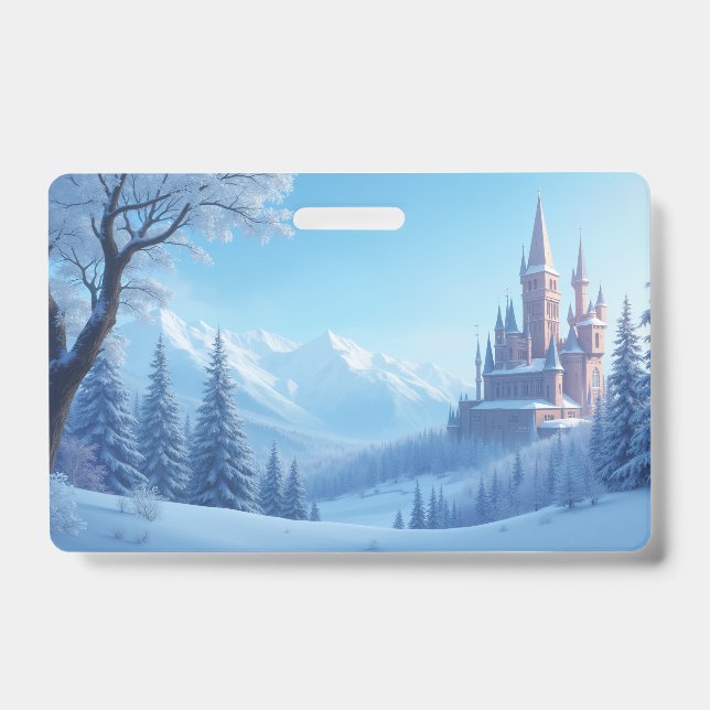 Abzeichen aus Kunststoff, gefroren Ausweis (Vorderseite)