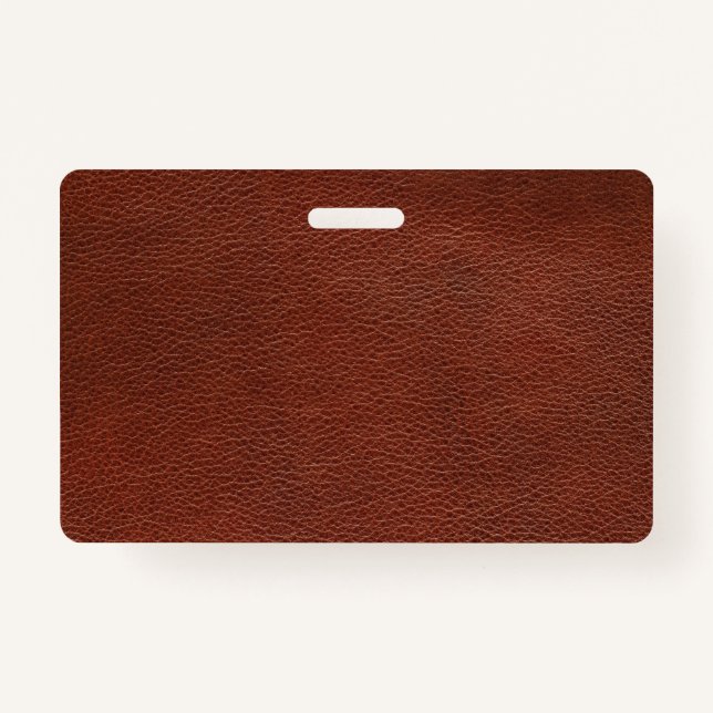 Abzeichen aus Leder - Horizontal Ausweis (Vorderseite)