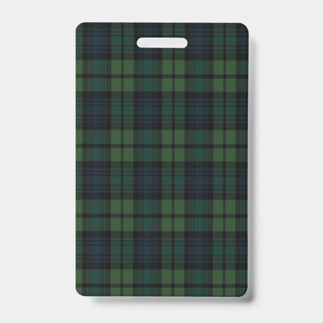Abzeichen aus Tartan Ausweis (Vorderseite)