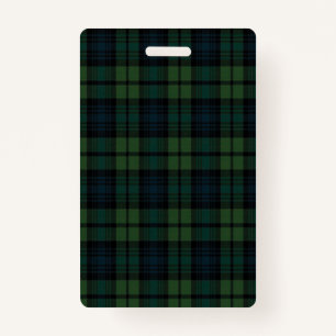 Abzeichen aus Tartan Ausweis