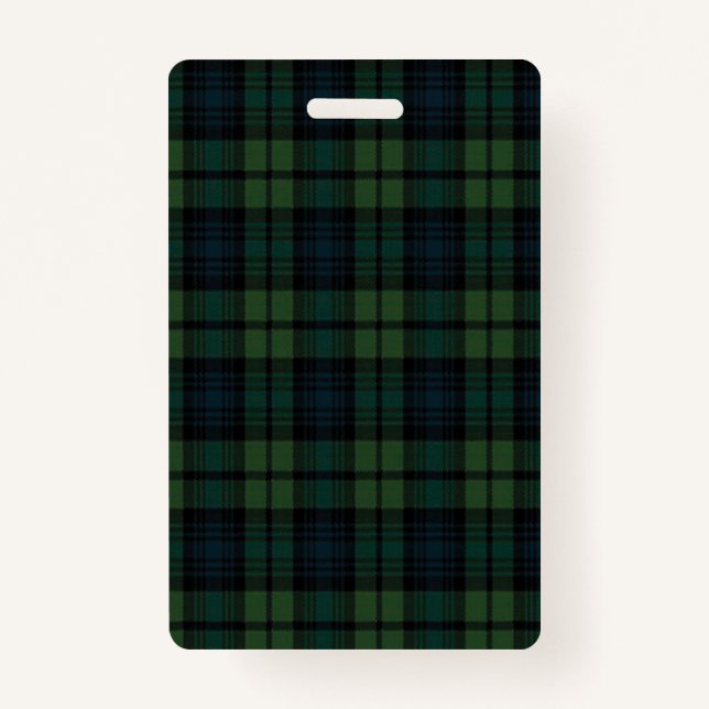 Abzeichen aus Tartan Ausweis (Vorderseite)