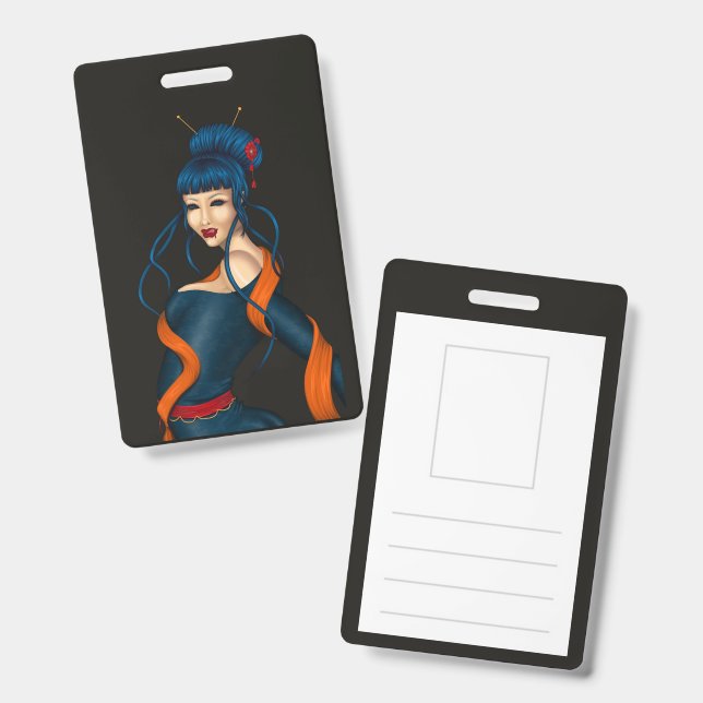 Abzeichen Ausweis (Vorder- & Rückseite)