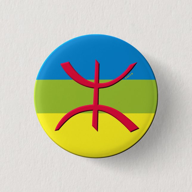 Abzeichen berbere amazigh button (Vorderseite)