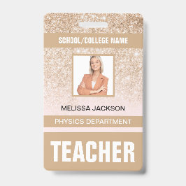 Abzeichen der Ausweiskarte für Lehrkräfte Ausweis