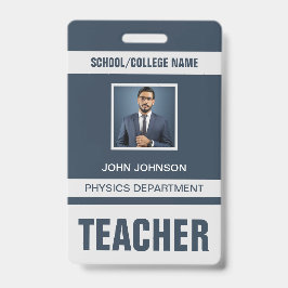 Abzeichen der Ausweiskarte für Lehrkräfte Ausweis