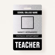 Abzeichen der Ausweiskarte für Lehrkräfte