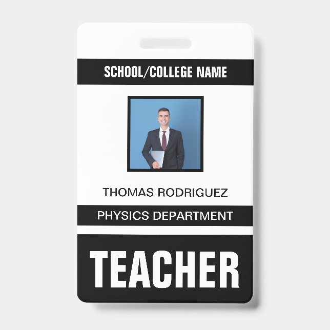 Abzeichen der Ausweiskarte für Lehrkräfte Ausweis (Vorderseite)