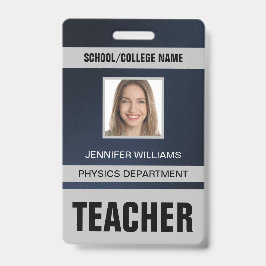 Abzeichen der Ausweiskarte für Lehrkräfte Ausweis