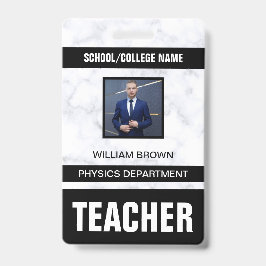 Abzeichen der Ausweiskarte für Lehrkräfte Ausweis