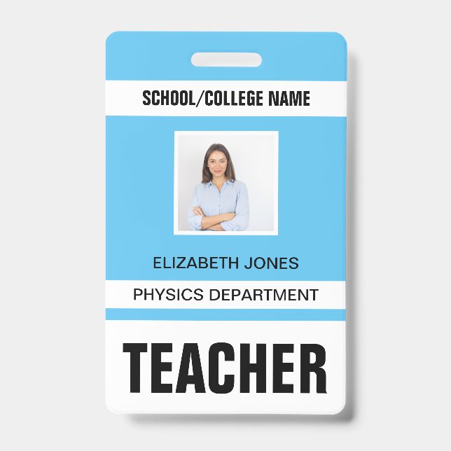 Abzeichen der Ausweiskarte für Lehrkräfte Ausweis (Vorderseite)