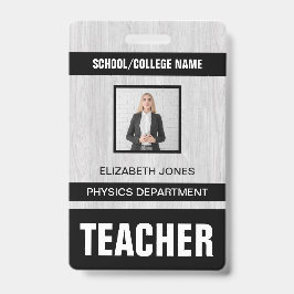 Abzeichen der Ausweiskarte für Lehrkräfte Ausweis