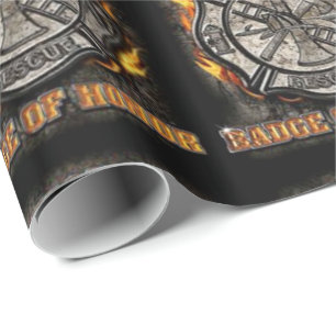 Abzeichen der Ehre Geschenkpapier