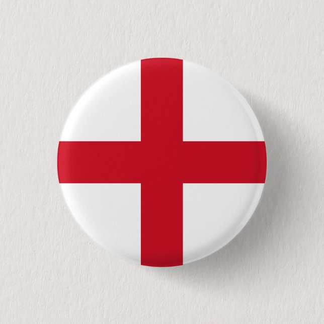 Abzeichen der englischen Flagge Button (Vorderseite)
