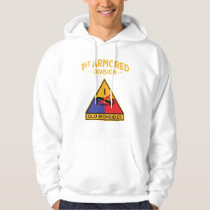 Abzeichen der gepanzerten Division "Old Ironside" Hoodie