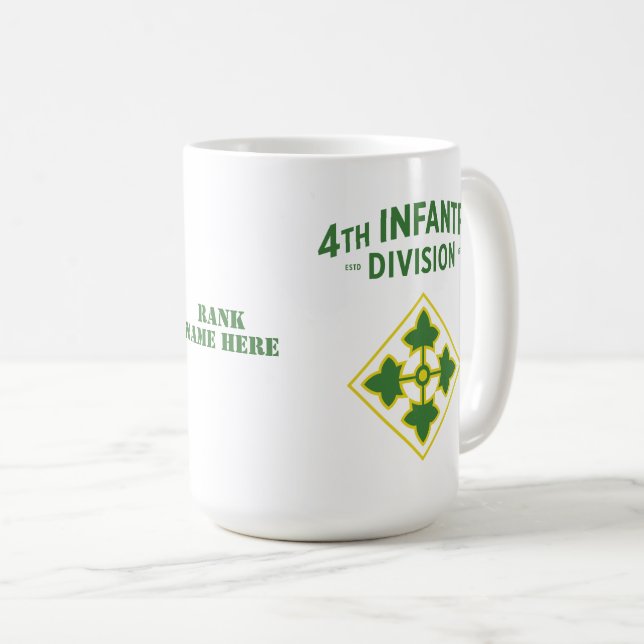 Abzeichen der Infanterie-Division Kaffeetasse (VorderseiteRechts)