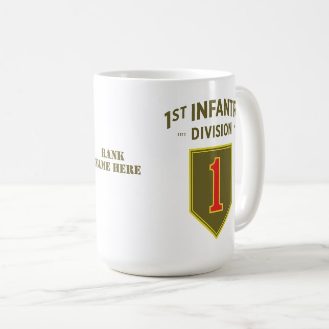 Abzeichen der Infanterieabteilung Kaffeetasse (VorderseiteRechts)