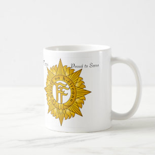 Abzeichen der Irischen Armee für Tasse